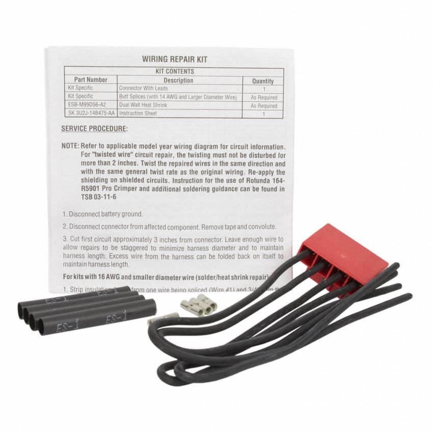 Motorcraft Wiring Connectors 3U2Z14S411MCA