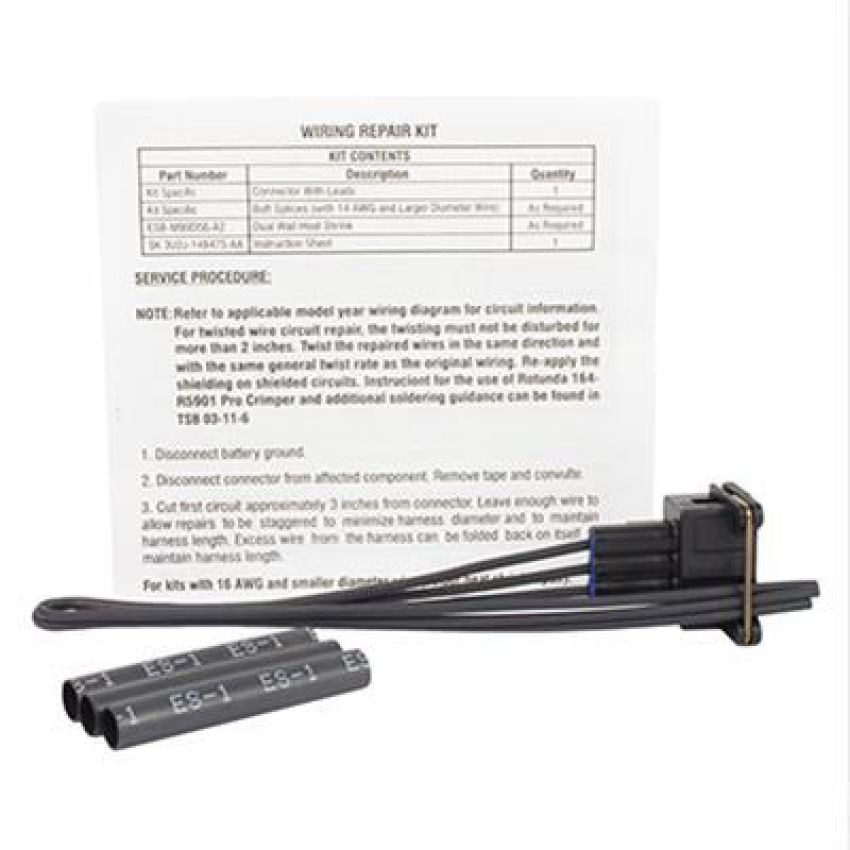 Motorcraft Wiring Connectors and Pigtails 3U2Z14S411NVB