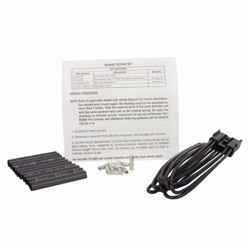 Motorcraft Wiring Connectors 3U2Z14S411SAA