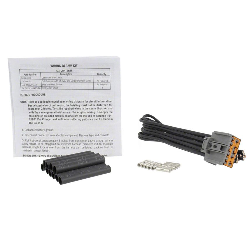 Motorcraft Wiring Connectors 3U2Z14S411TJA