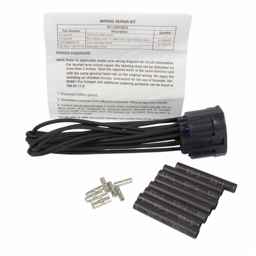 Motorcraft Wiring Connectors 3U2Z14S411TZA