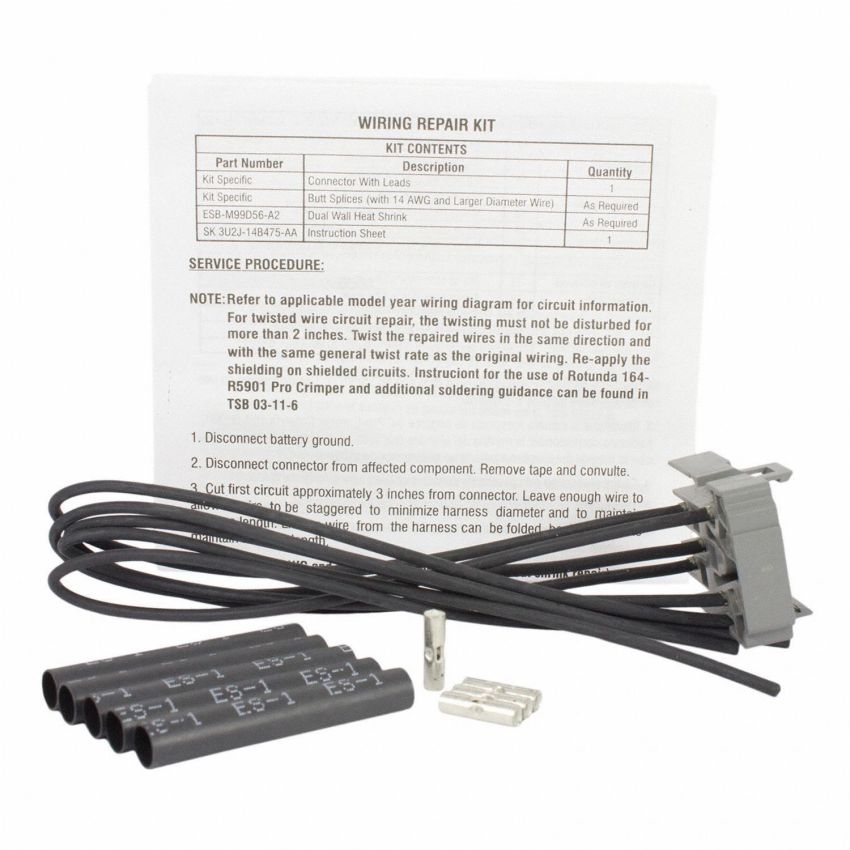 Motorcraft Wiring Connectors 3U2Z14S411TXA