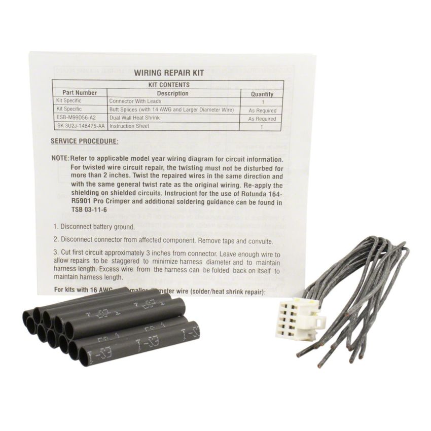 Motorcraft Wiring Connectors 3U2Z14S411VVA