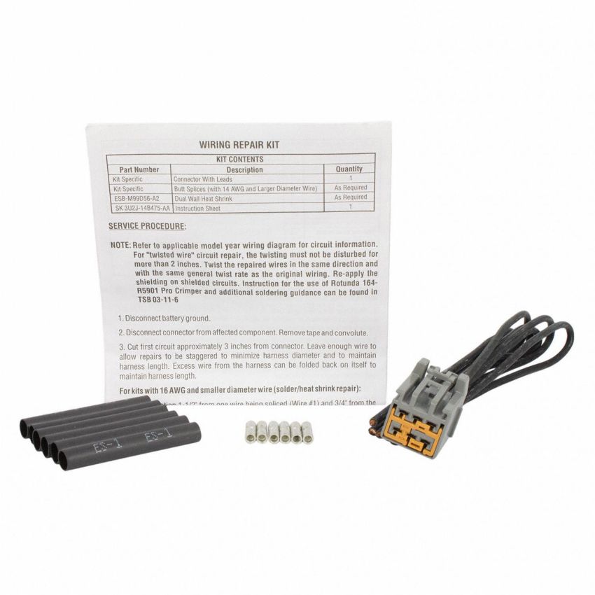 Motorcraft Wiring Connectors 3U2Z14S411XUA