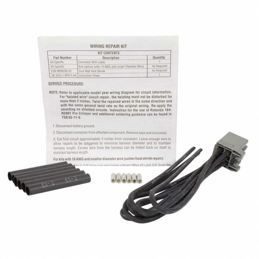 Motorcraft Wiring Connectors 3U2Z14S411XUA