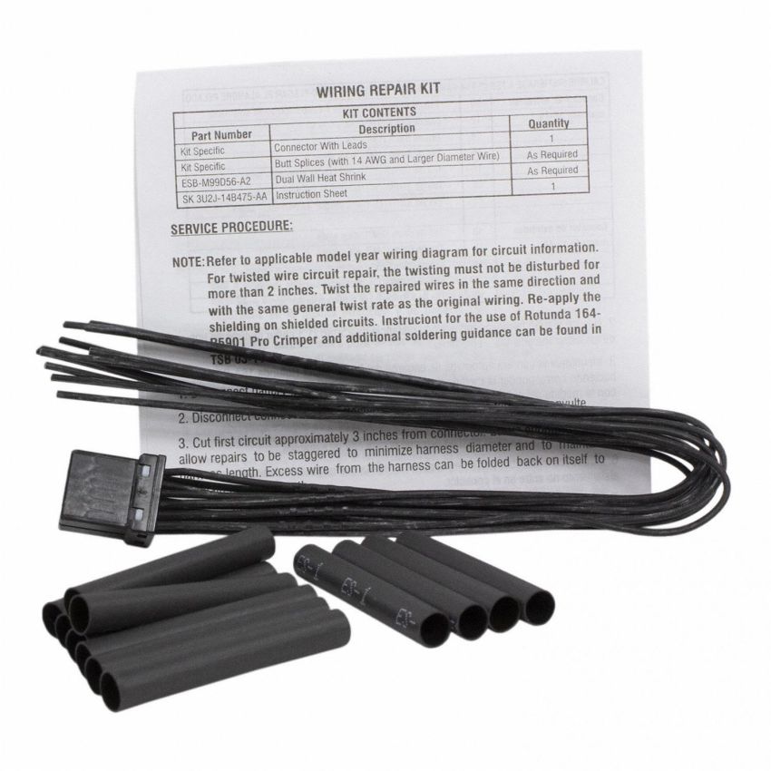 Motorcraft Wiring Connectors 3U2Z14S411BUAA