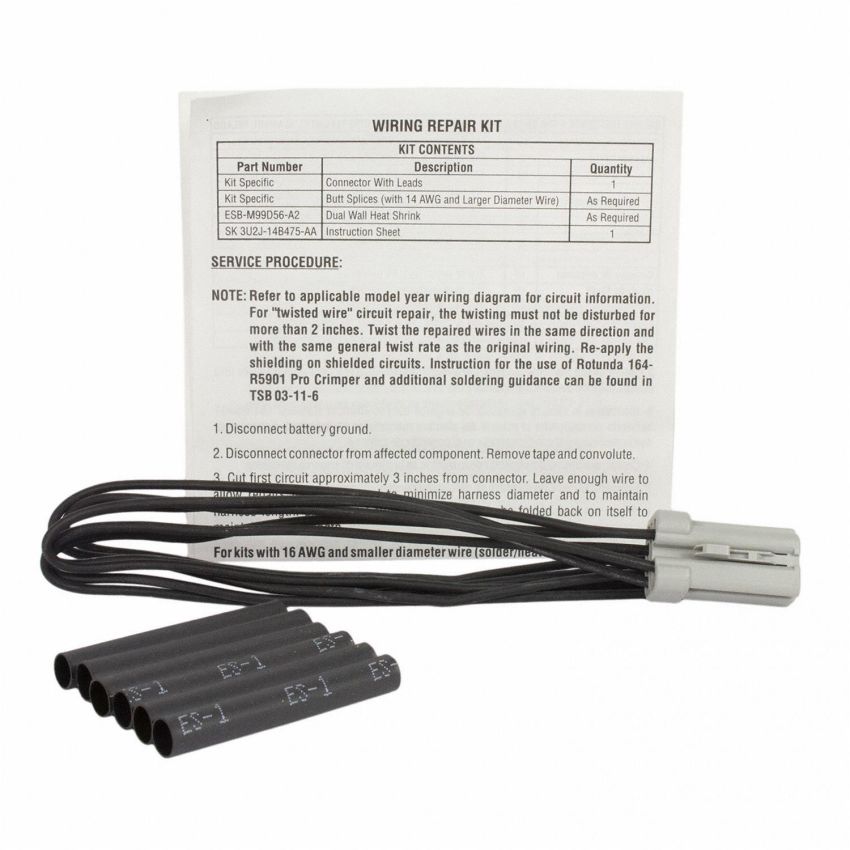 Motorcraft Wiring Connectors 3U2Z14S411ANAA