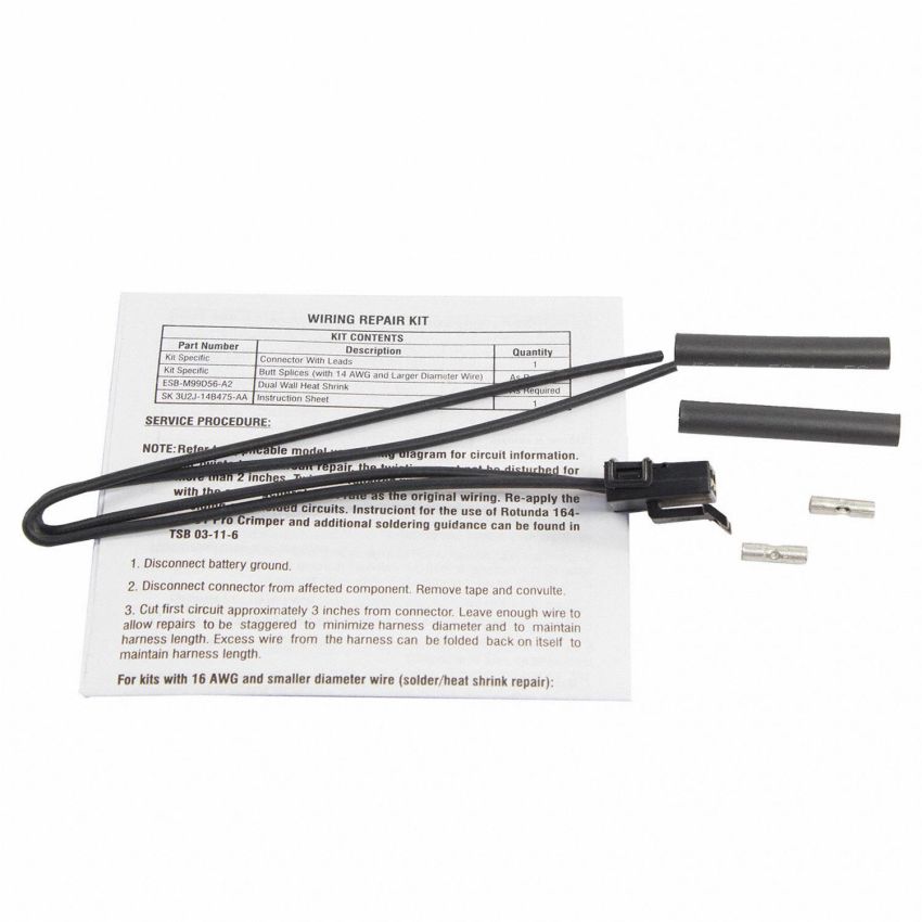 Motorcraft Wiring Connectors 3U2Z14S411ZAA