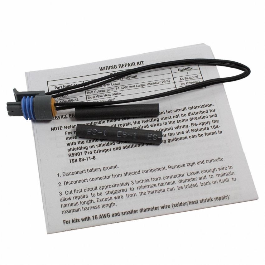 Motorcraft Wiring Connectors 3U2Z14S411EEAA