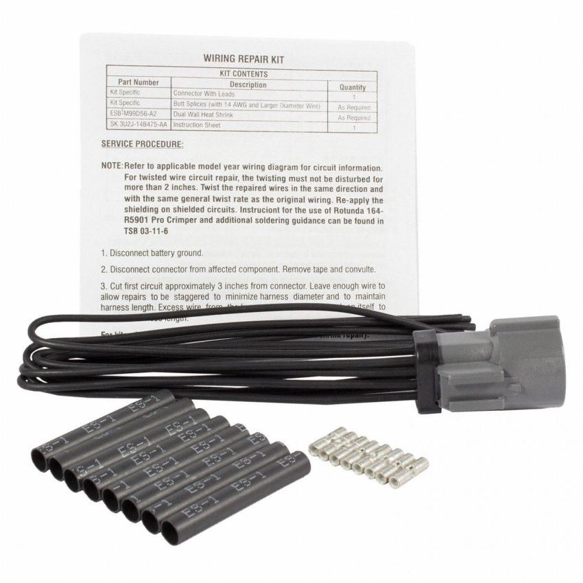 Motorcraft Wiring Connectors 3U2Z14S411BEAA