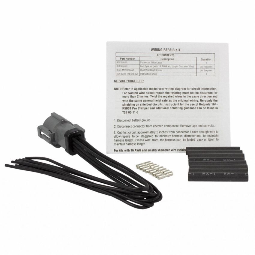 Motorcraft Wiring Connectors 3U2Z14S411BEAA