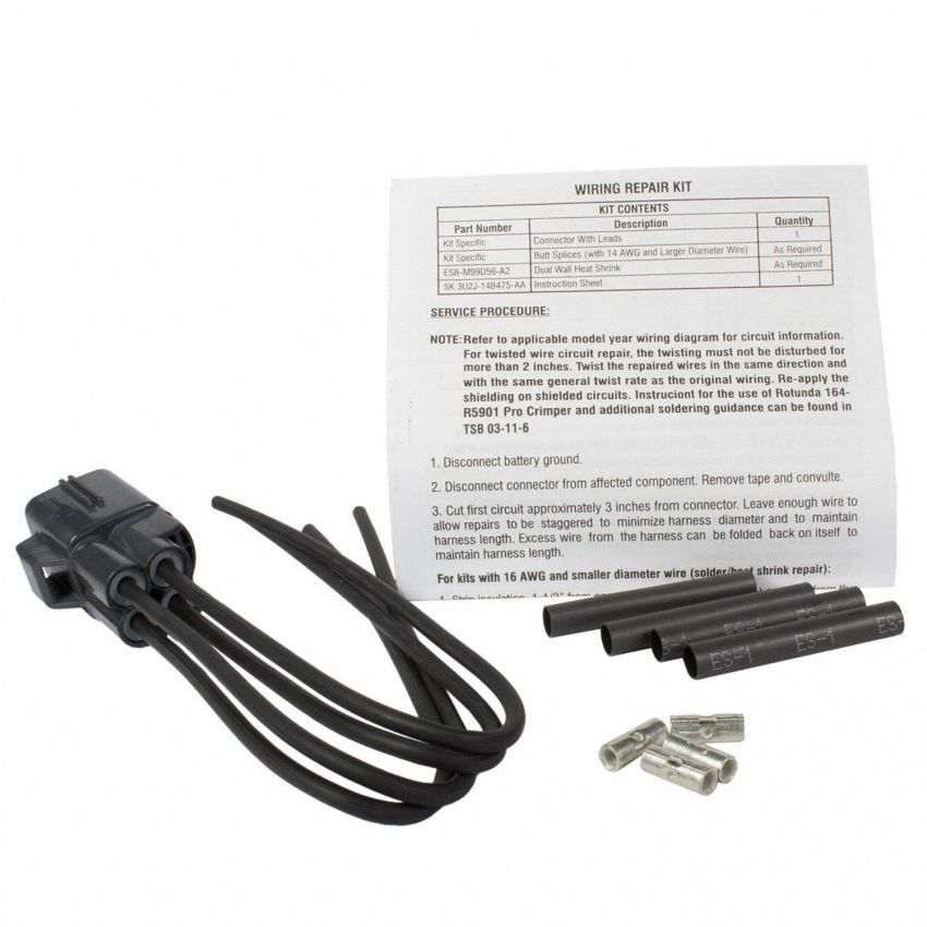 Motorcraft Wiring Connectors 3U2Z14S411EJAA