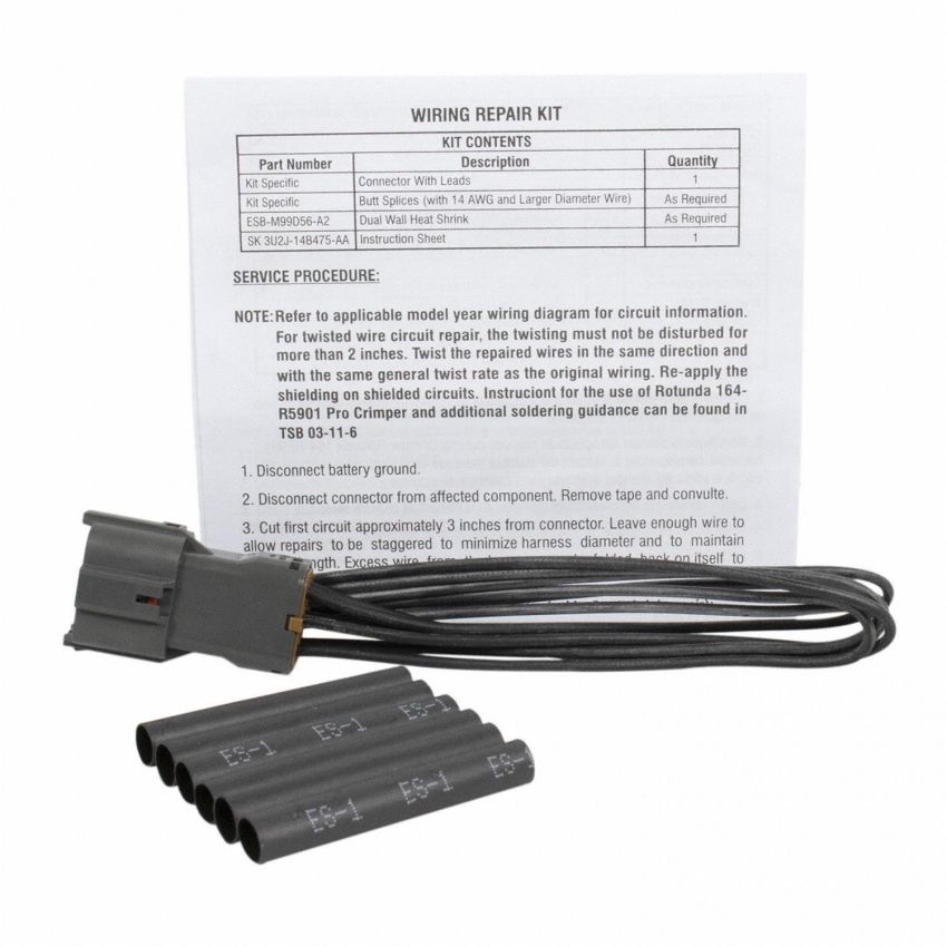 Motorcraft Wiring Connectors for 2004-2017 EXPEDITION, NAVIGATOR - 5U2Z14S411MA