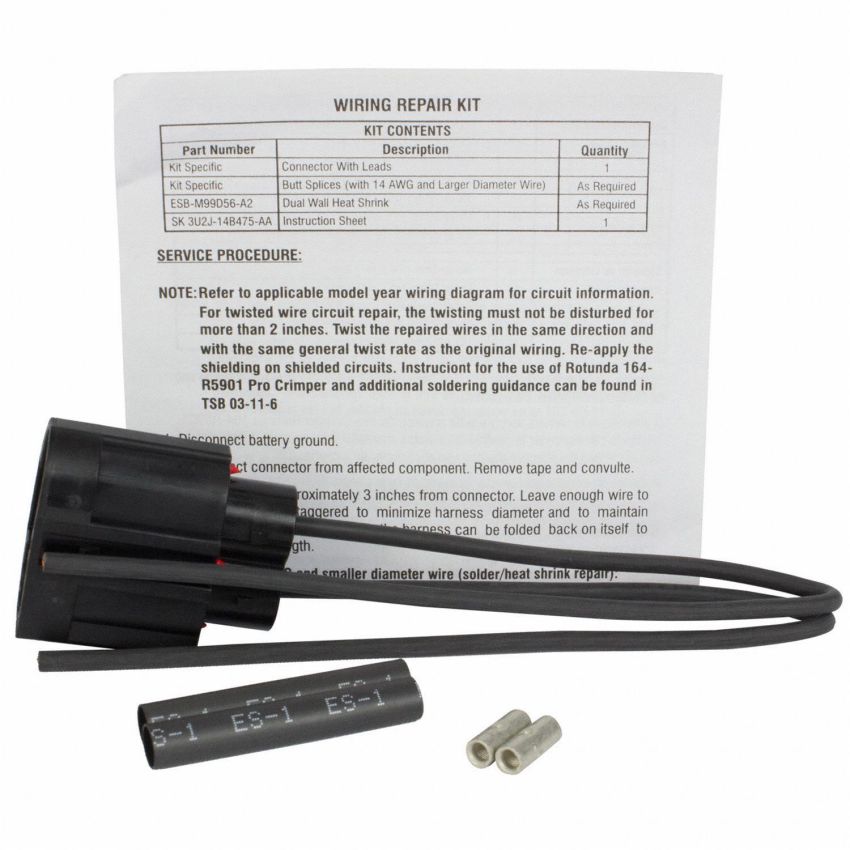 Motorcraft Wiring Connectors 8U2Z14S411SA