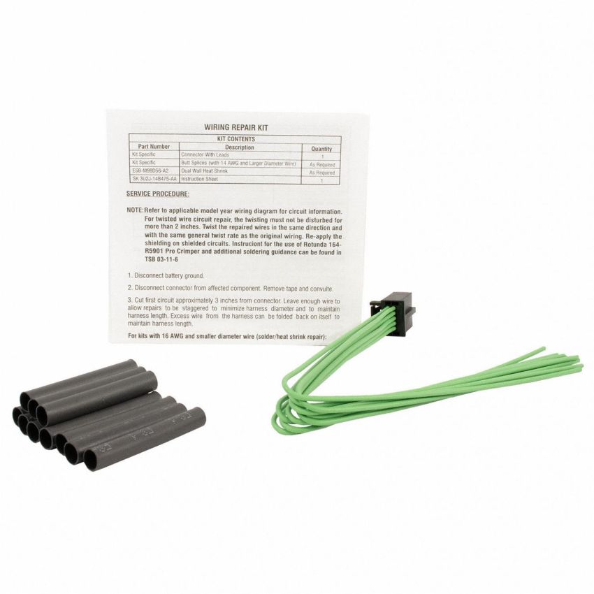 Motorcraft Wiring Connectors 3U2Z14S411YAB