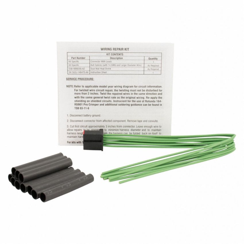 Motorcraft Wiring Connectors 3U2Z14S411YAB