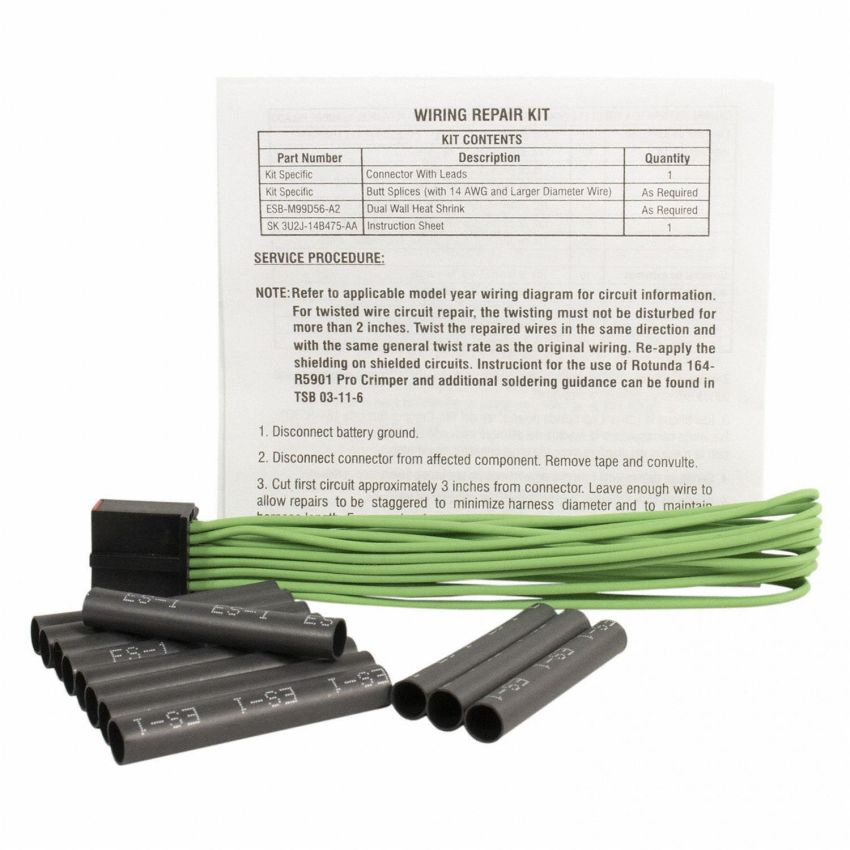 Motorcraft Wiring Connectors 9U2Z14S411GA