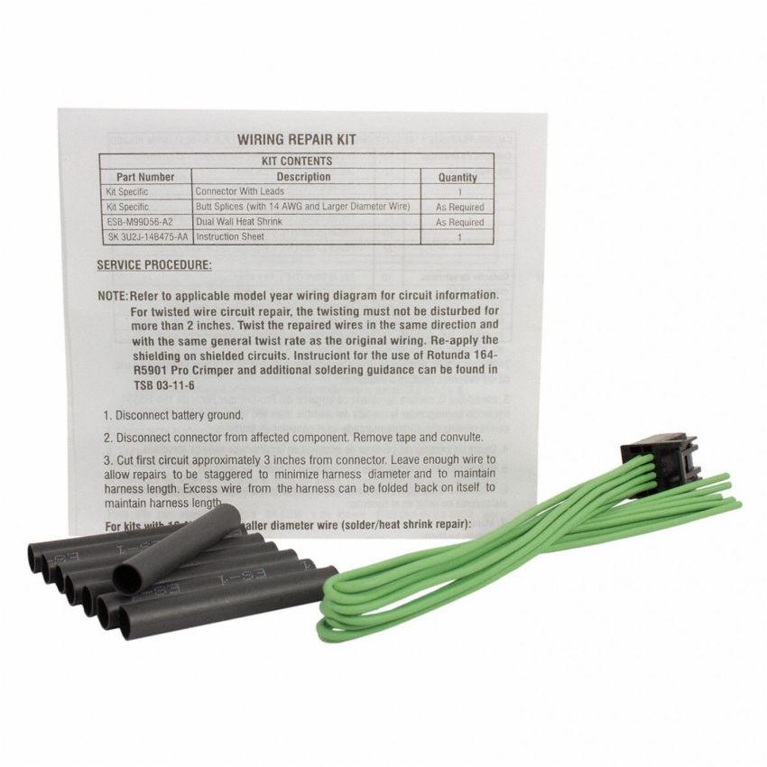 Motorcraft Wiring Connectors 9U2Z14S411RA