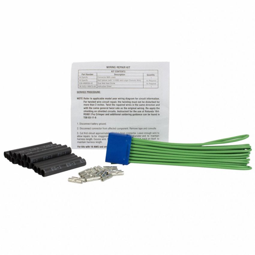 Motorcraft Wiring Connectors 3U2Z14S411BDAB