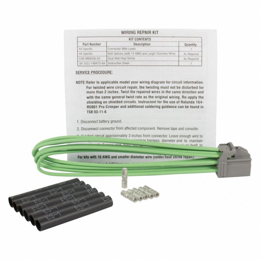 Motorcraft Wiring Connectors 3U2Z14S411JBB
