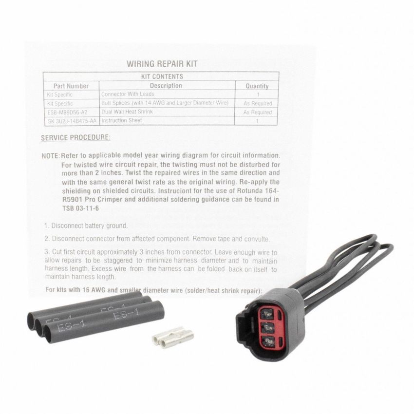 Motorcraft Wiring Connectors 8U2Z14S411ZB
