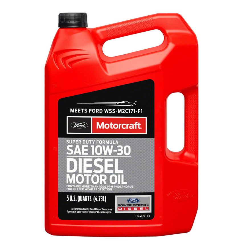 10w30 Motorcraft Super Duty Diesel Motor Oil XO10W305Q3SD