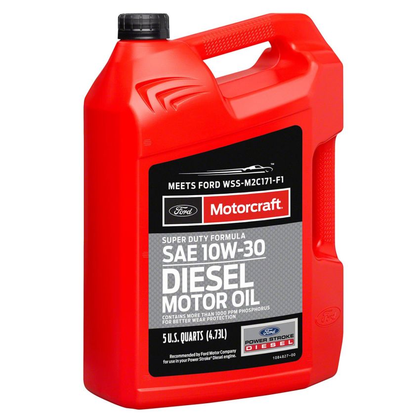 10w30 Motorcraft Super Duty Diesel Motor Oil XO10W305Q3SD