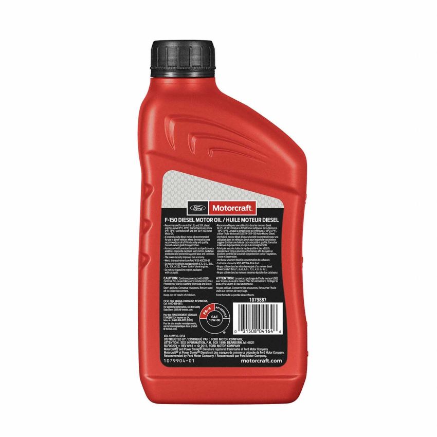 Motorcraft Engine Oil XO10W30QFA