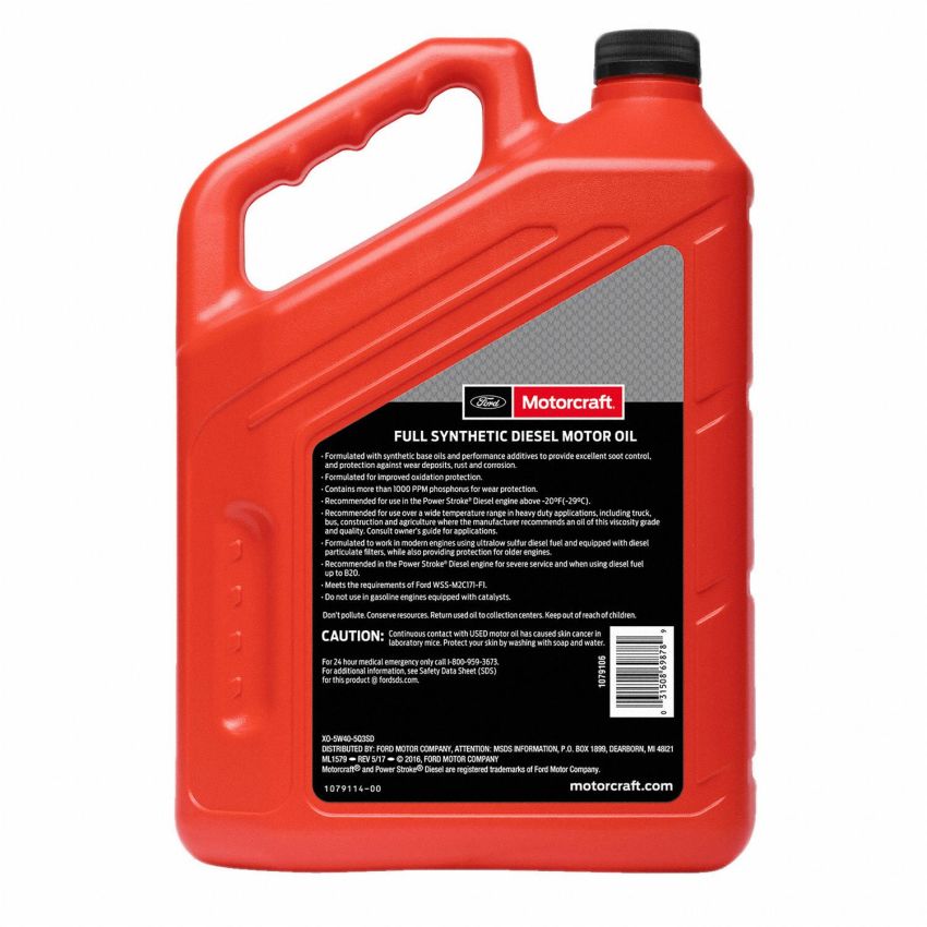 Motorcraft Engine Oil XO5W405Q3SD