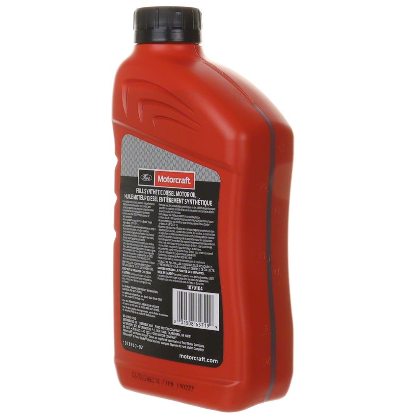 5w40 Motorcraft Synthetic Diesel Motor Oil XO5W40QSD