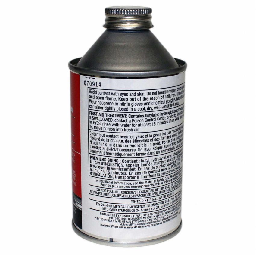Motorcraft Air Conditioning Compressor Oils YN12D