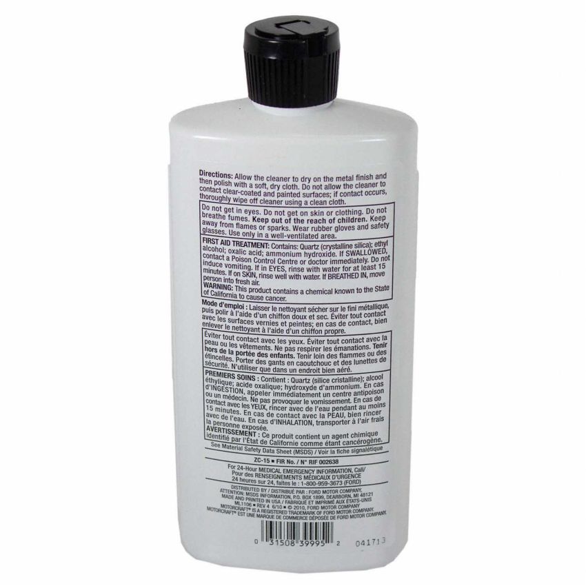 Motorcraft Cleaning Solutions ZC15