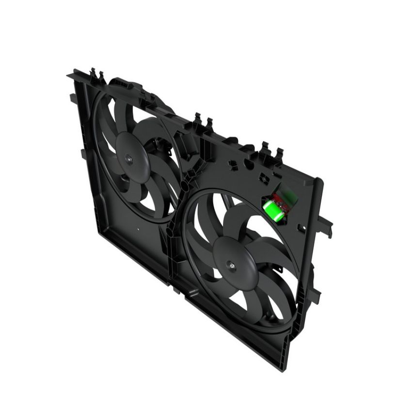 Mopar 68188994AD FAN MODULE, Radiator Cooling