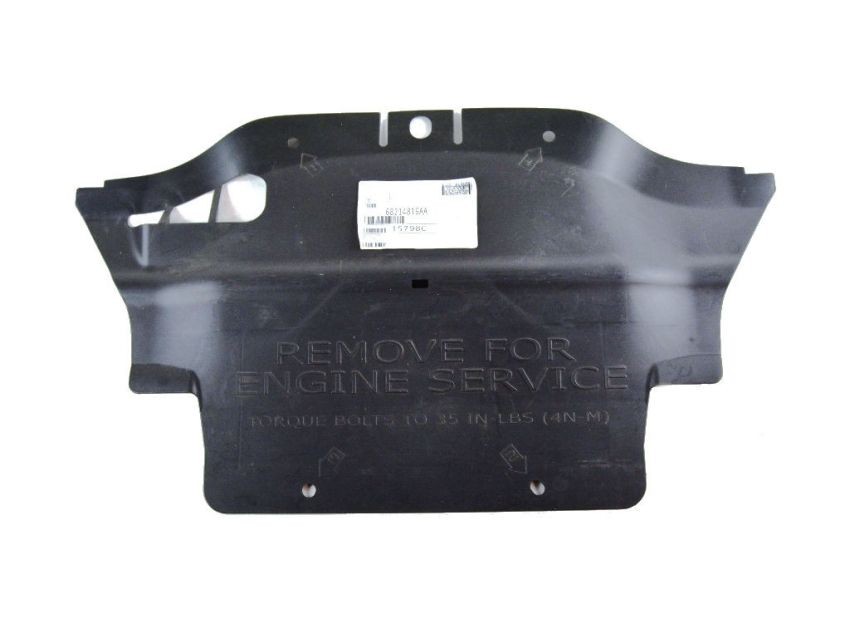 Mopar 68214816AA BELLY PAN, Front
