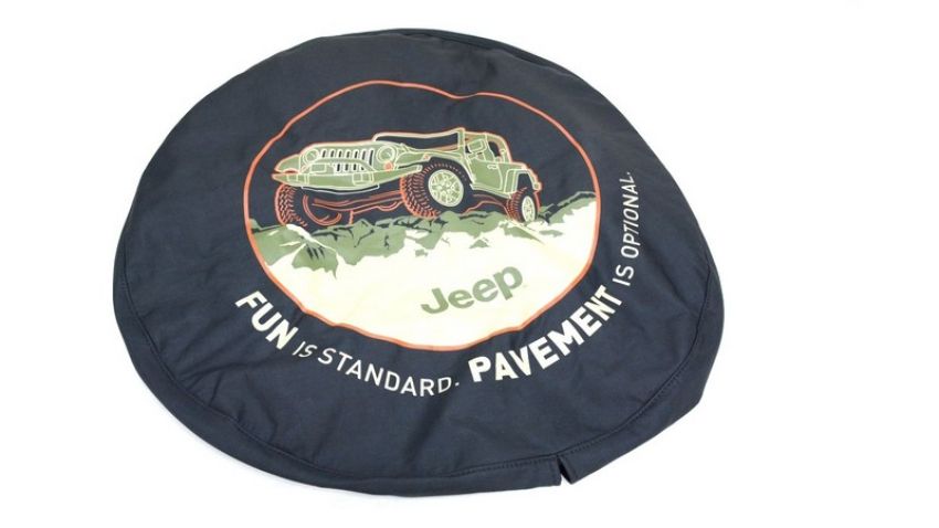 Mopar 82210886AB COVER KIT., Tire-Spare