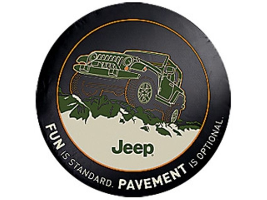 Mopar 82210886AB COVER KIT., Tire-Spare