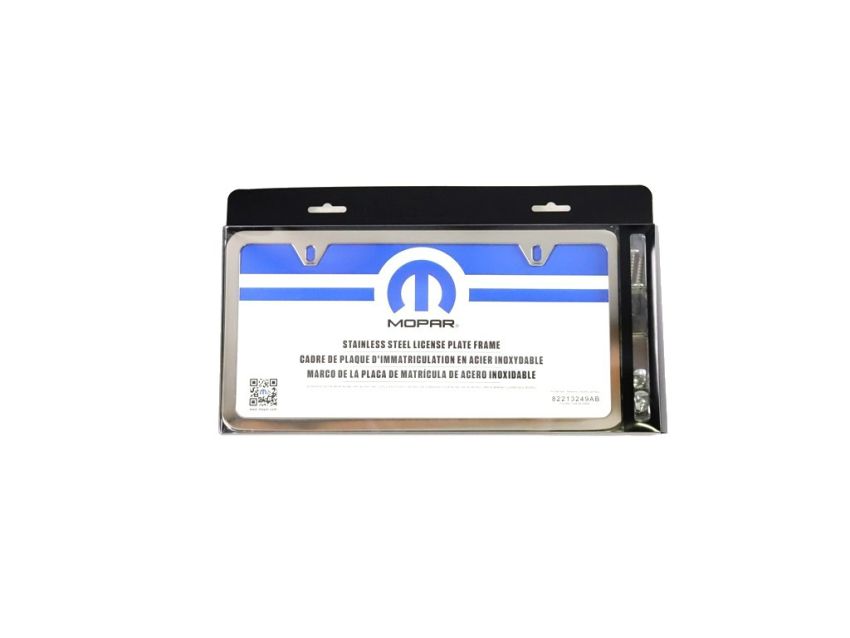 Mopar 82213249AB LICENSE PLATE KIT