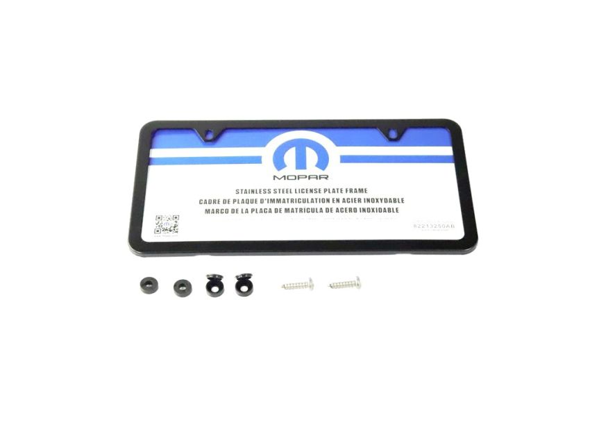 Mopar 82213250AB LICENSE PLATE KIT