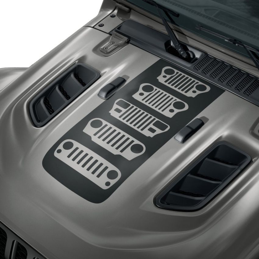 Mopar 82215376 DECAL KIT, HOOD