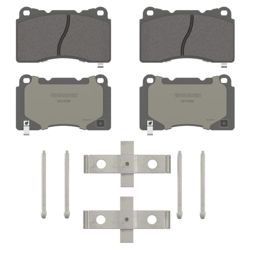 Wagner Brake OEX1050M OEX Disc Brake Pad Set Premium Semi - Met