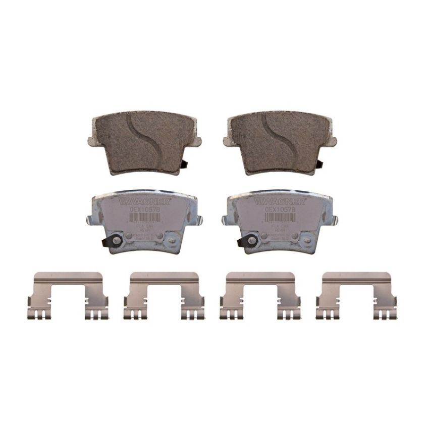 Wagner Brake OEX1057B OEX Disc Brake Pad Set Premium Ceramic