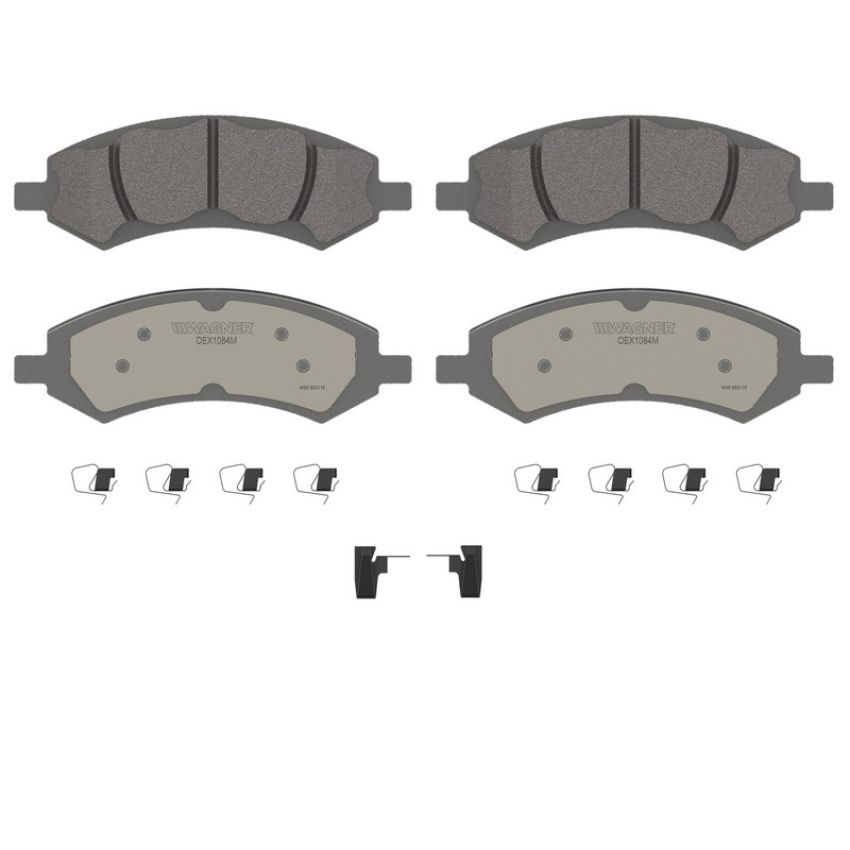 Wagner Brake OEX1084M OEX Disc Brake Pad Set Premium Semi - Met