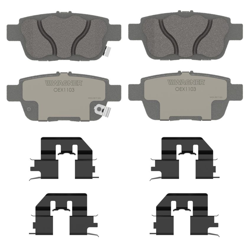 Wagner Brake OEX1103 OEX Disc Brake Pad Set Premium Ceramic