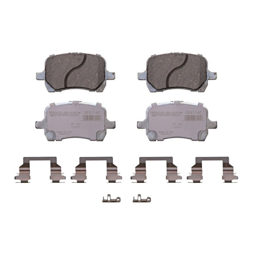 Wagner Brake OEX1160 OEX Disc Brake Pad Set Premium Ceramic