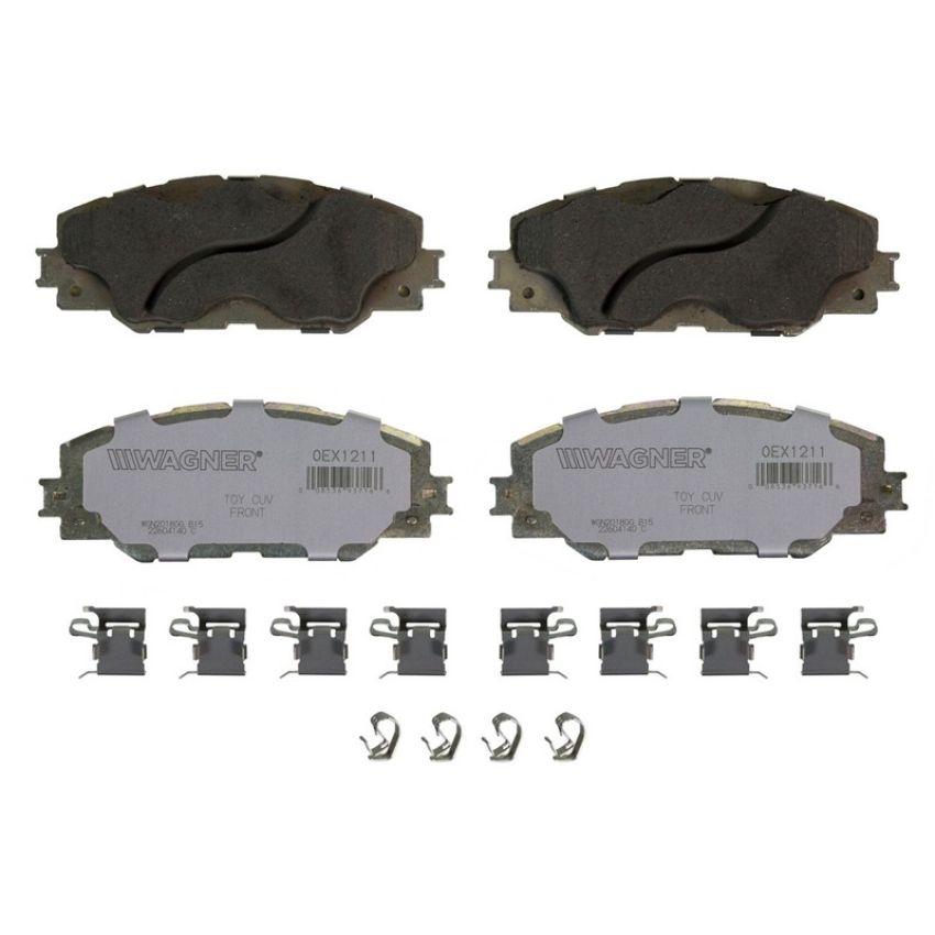 Wagner Brake OEX1211 OEX Disc Brake Pad Set Premium Ceramic
