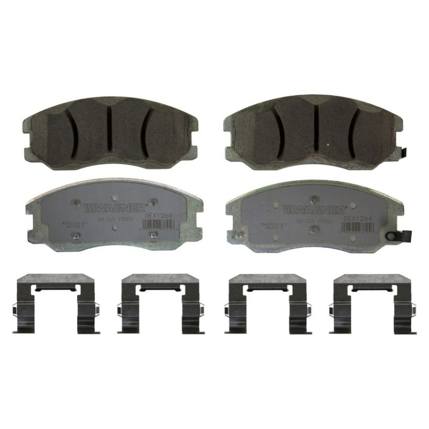 Wagner Brake OEX1264 OEX Disc Brake Pad Set Premium Ceramic