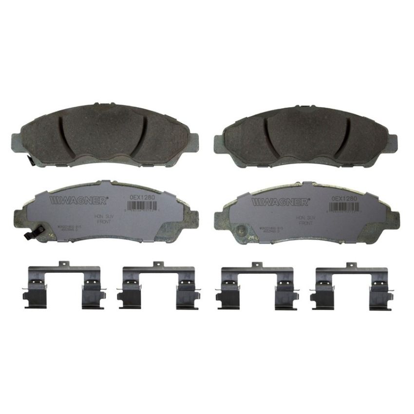 Wagner Brake OEX1280 OEX Disc Brake Pad Set Premium Ceramic