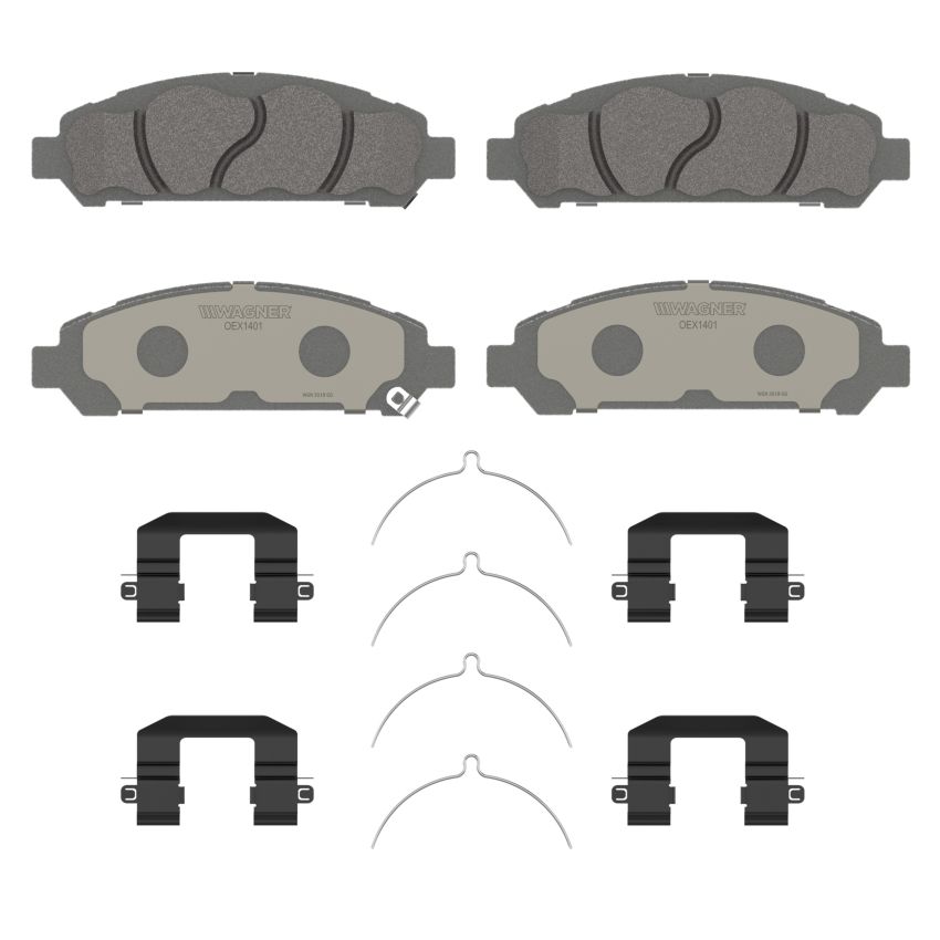 Wagner Brake OEX1401 OEX Disc Brake Pad Set Premium Ceramic