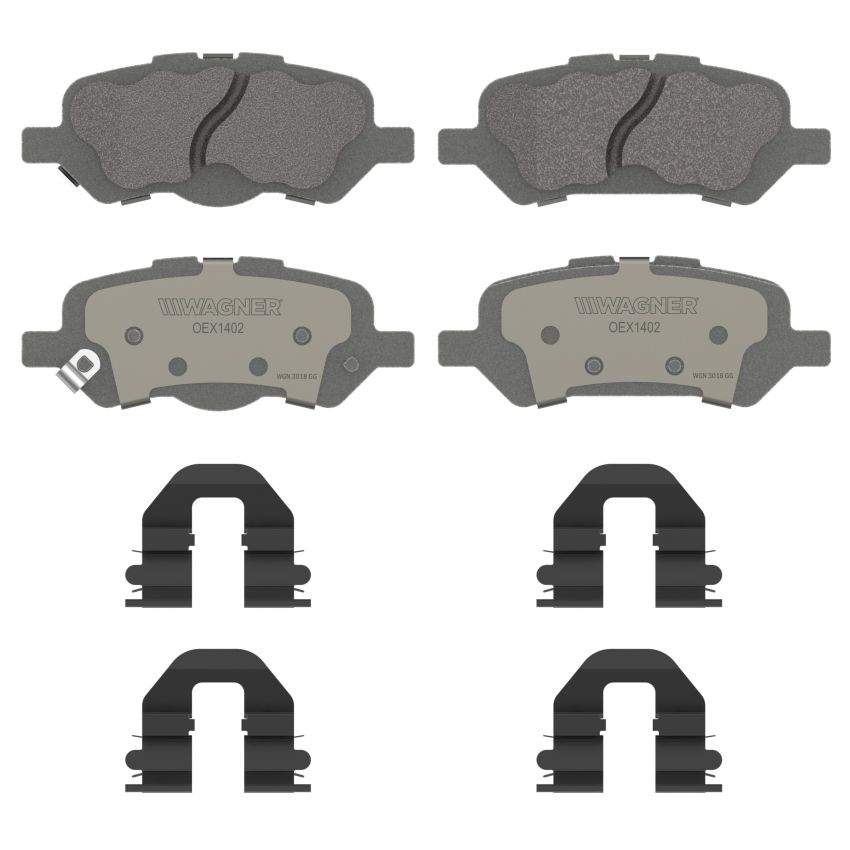 Wagner Brake OEX1402 OEX Disc Brake Pad Set Premium Ceramic