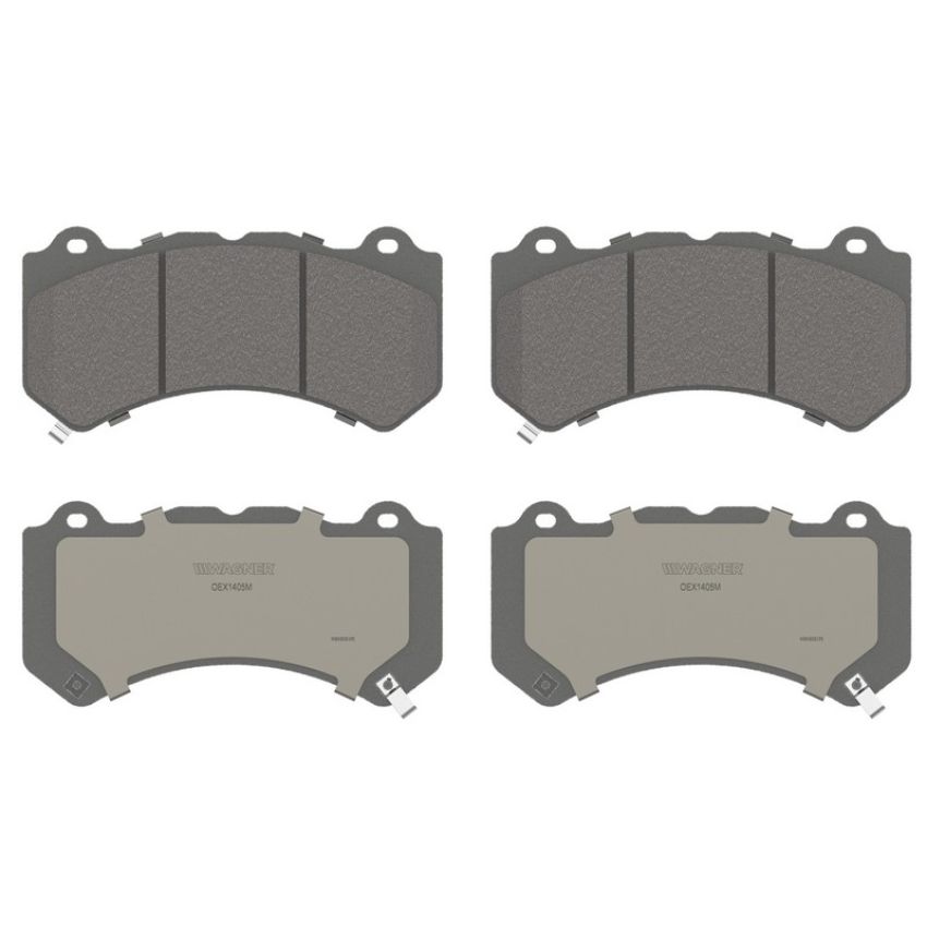 Wagner Brake OEX1405M OEX Disc Brake Pad Set Premium Semi - Met